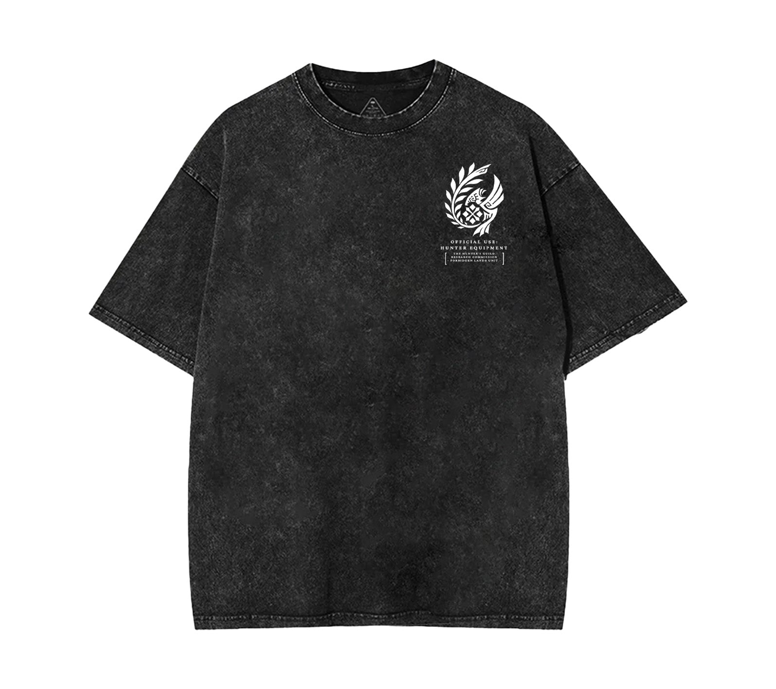 Monster Hunter Wilds 2 Sides Unisex Acid Washed Tee [TPR] - Image 2